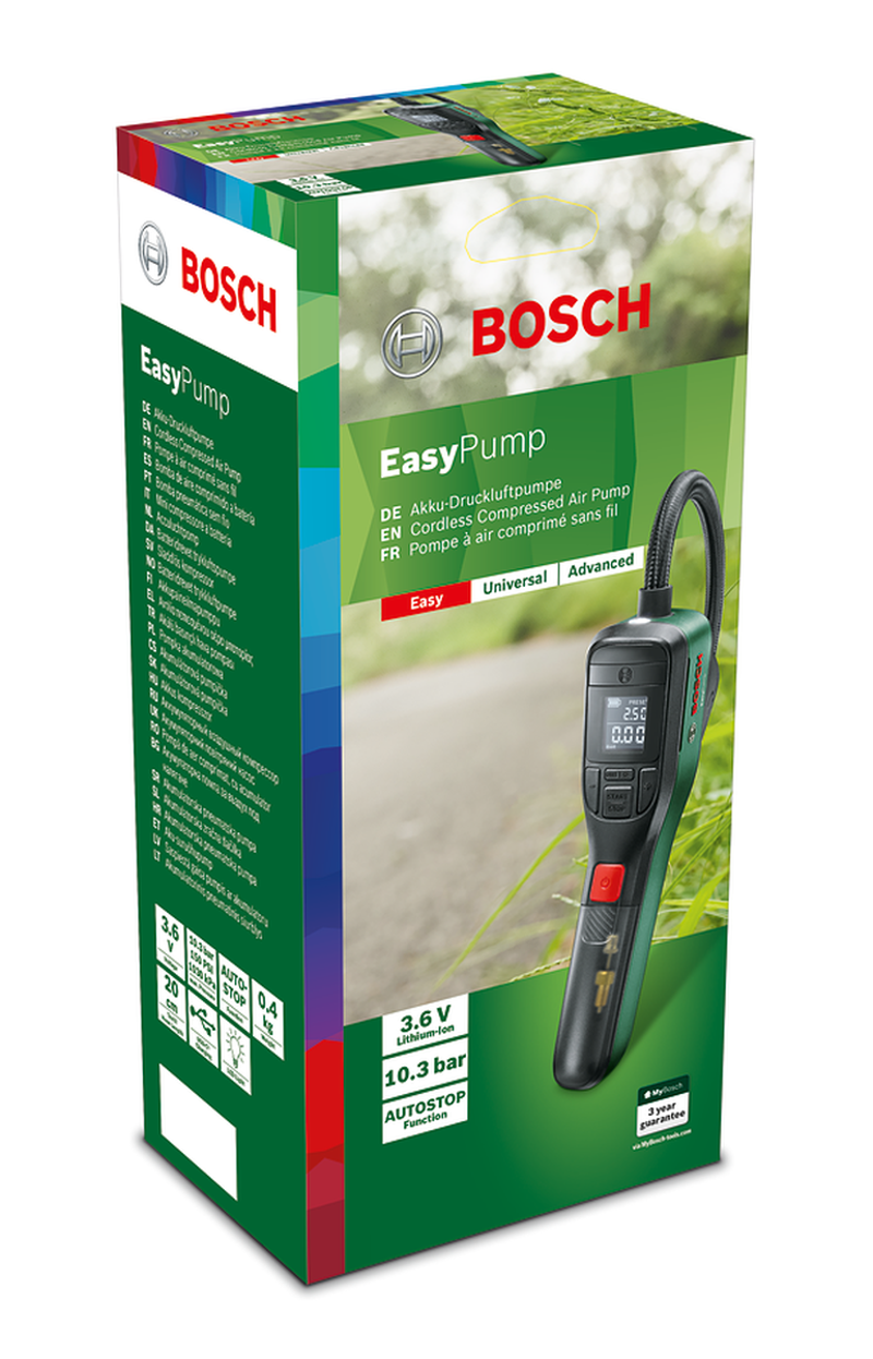Bosch EasyPump Cordless Compressed Air Bike Pump-5